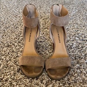 Lucky Brand block heels